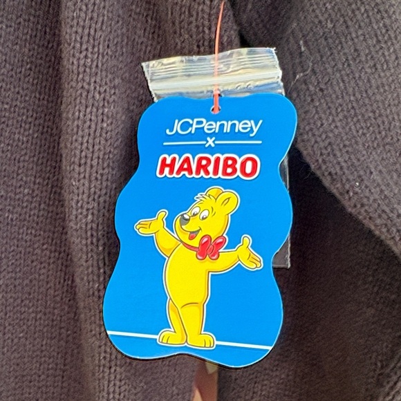 Haribo Limited Edition V-Neck Long Sleeve Cardigan NWT - Picture 4 of 9